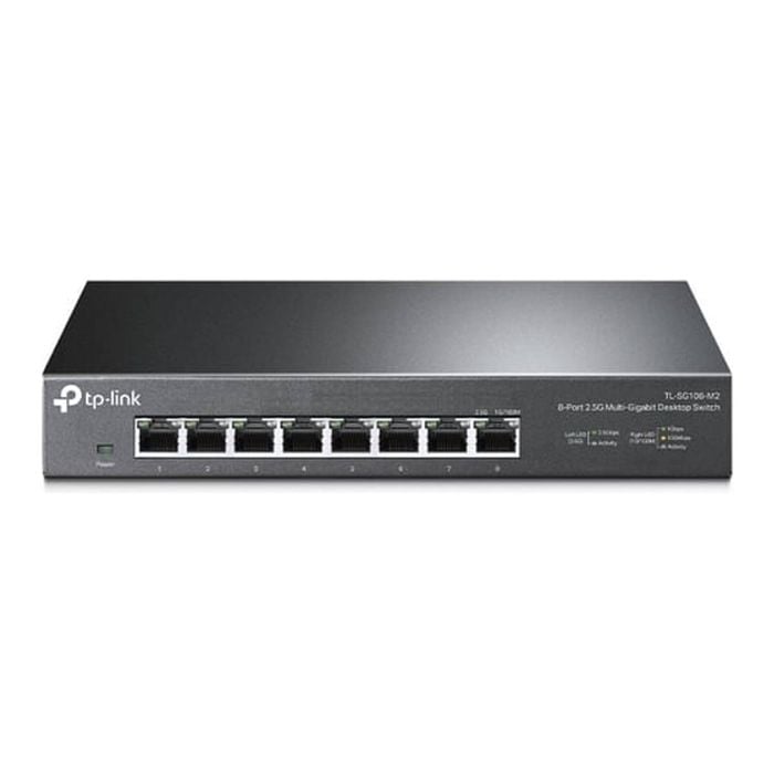 Tp-link Tl-sg108-m2 8-port 2.5g 100/1000/2500mbps Desktop Switch
