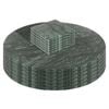 Argon Tableware Round Marble Placemats & Square Coasters Green Kitchen Dining Table Mats Bar Drinks Coaster Protector Place Mats