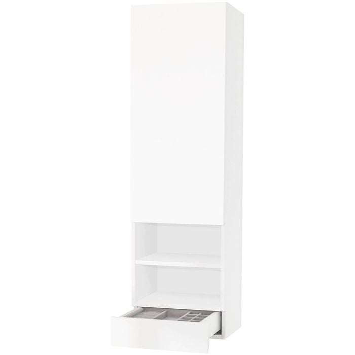 CIBO White Tonic Linen Mini Cabinet