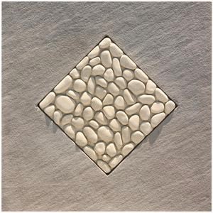 Paving Innovations 500 x 500mm Split Granite Insert Paver Terracotta