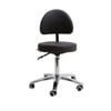 Stool With Backrest - Adjustable Round Home & Office Chair, Ergonomic Comfort - Back