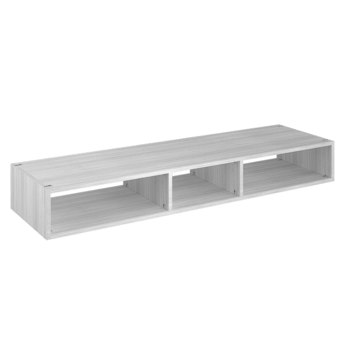 Lugna 183 x 1406 x 390mm Mist 1 x 3 Slim Storage Unit