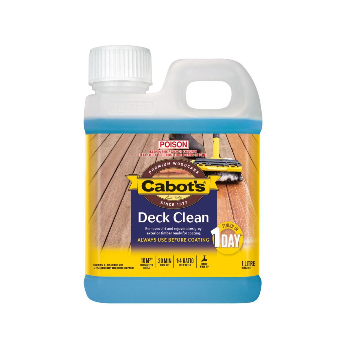 Cabot's 1L Deck Clean - Bunnings New Zealand