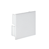 DECO 40 x 40mm Surfmist DecoBatten End Cap