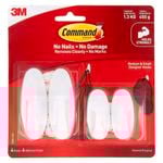 Command™ Small / Medium Designer Hooks - 4 Pack