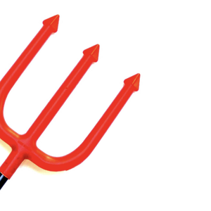 110cm HALLOWEEN RED DEVIL TRIDENT Fork Fancy Dress Costume Party Stick Accessory