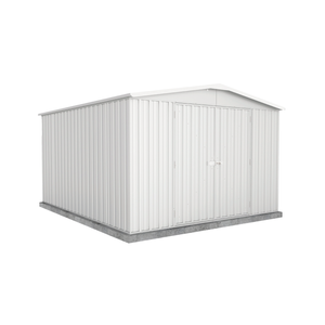 Absco Sheds 3.00mW x 3.66mD x 2.06mH Surfmist Double Door Regent Garden Shed
