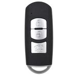 TKW to suit Mazda 3, 5, 6, CX7, CX9, M6, RX8, MX5, and more - 3 Button Car Key Shell - MAZ24R Blade