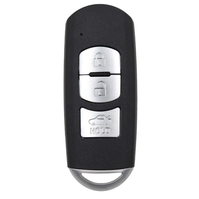 TKW to suit Mazda 3, 5, 6, CX7, CX9, M6, RX8, MX5, and more - 3 Button Car Key Shell - MAZ24R Blade