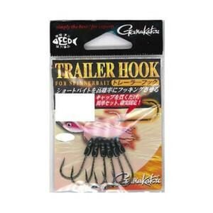 Gamakatsu Spinnerbait Trailer Fishing Hook Black 2