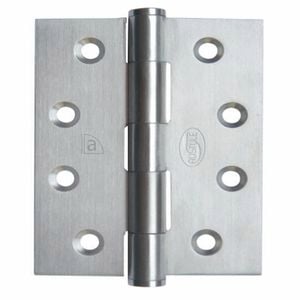 Austyle 100 x 75 x 2.5mm 304 Stainless Steel Fire Rated Fixed Pin Hinge