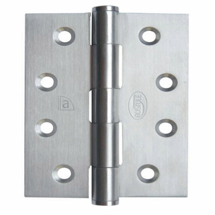 Austyle 100 x 75 x 2.5mm 304 Stainless Steel Fire Rated Fixed Pin Hinge
