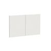Kaboodle 800mm Gloss White Modern Farmhouse Sink Doors - 2 Pack