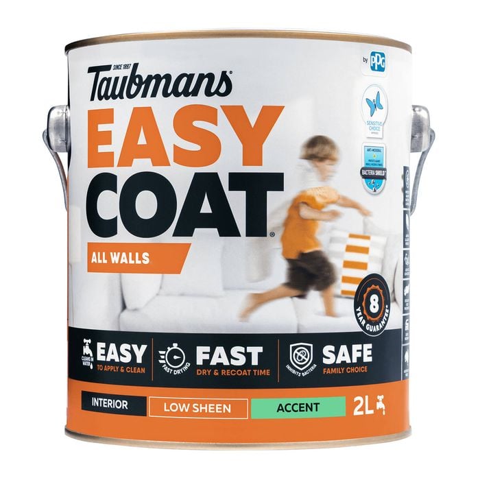 Taubmans 2L Accent Low Sheen Easycoat All Walls Interior Paint