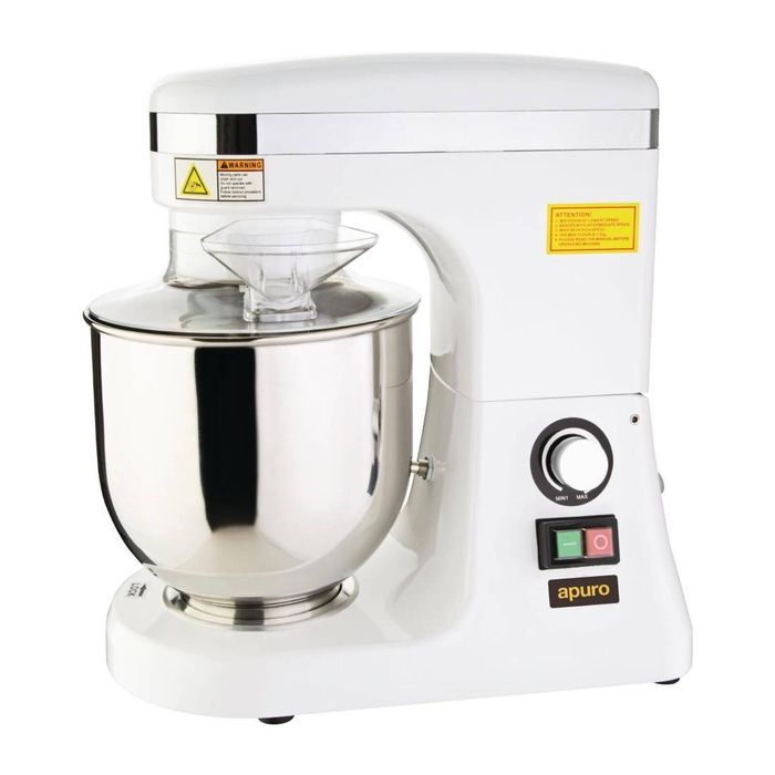 Apuro Planetary Mixer White Db266-a 7ltr Commercial Kitchen Food Preparation Equipment