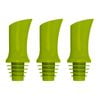 3PK Jokari Self-Sealing Bottle Pour Spout/Pourer - Green