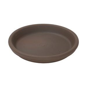 Eden 15cm Titanium Clay Italian Terracotta Saucer