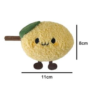 Michu Silver Vine Plush Toys - Pearly Pear| Adorable Cat Chew & Play Onion Puff