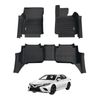 AUSGO Car Floor Mats for Toyota Camry Hybrid 2017-2024 All-Weather Floor Liners