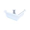 Marley White Typhoon External Corner - White