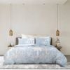 Bas Phillips Tamarama Cotton Embroided Quilt Cover Set King Ice Blue