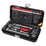 Trojan 26 Piece 1/4" Socket Tin Set TJQ28820