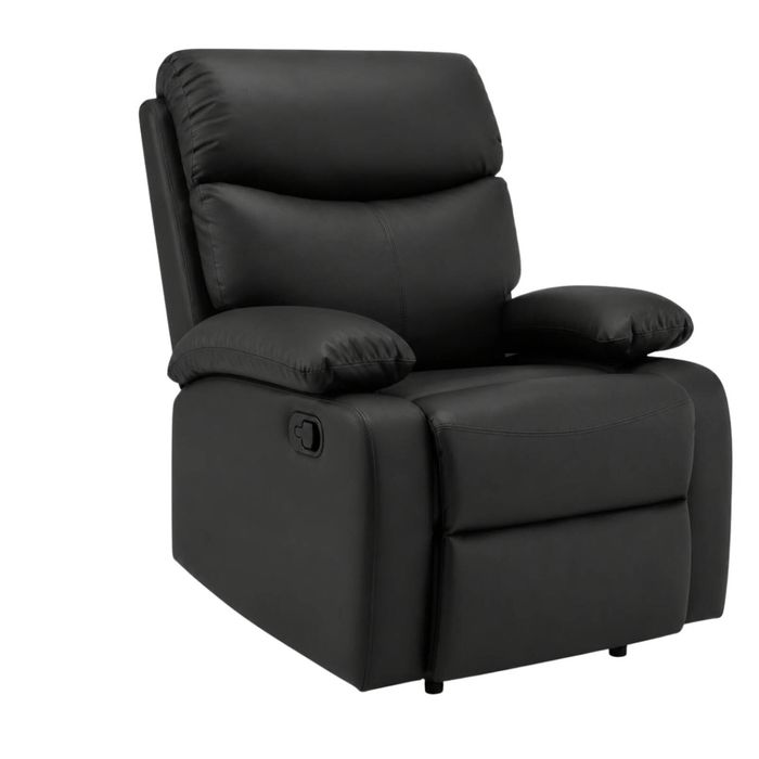 Giselle Recliner Chair PU - Black