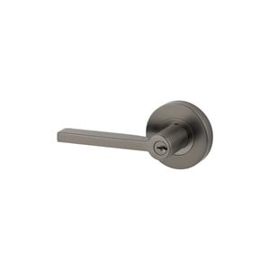 Sylvan Graphite Picton Entrance Lever Set 