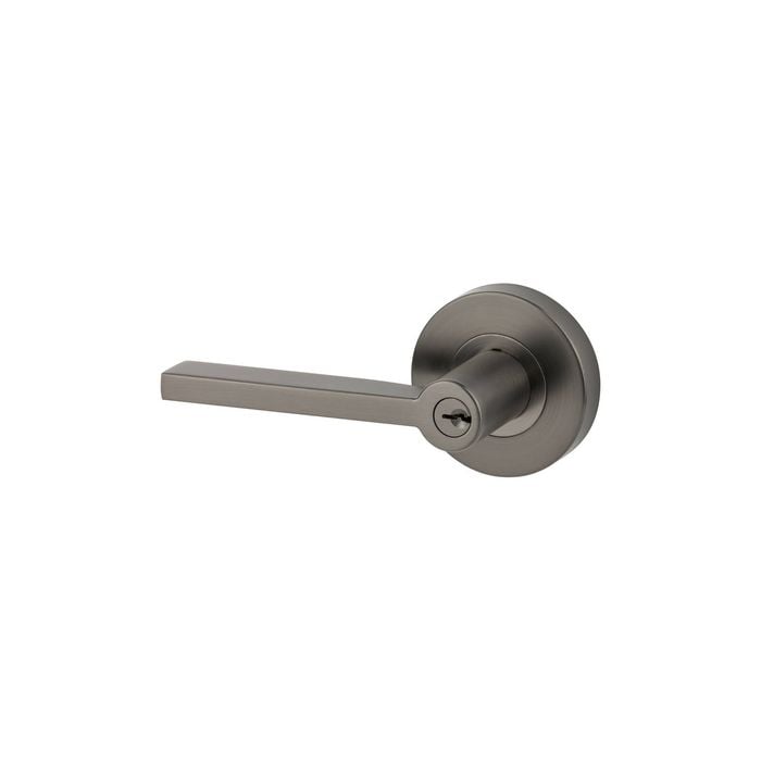 Sylvan Graphite Picton Entrance Lever Set 
