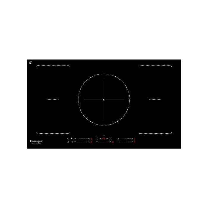 Kleenmaid 90cm Black Induction Cooktop