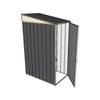 Build-A-Shed 1.2 x 0.8 x 2.0m Skillion Single Hinged Side Door Shed - Grey
