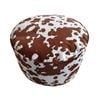 SOGA 48x35cm Round Soft Pouffe Seat Cushion Elegant Home Accent DÃ©cor Stylish Footstool