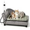Advwin Pet Sofa Bed Dog Cat Bed + Pet Heating Pad