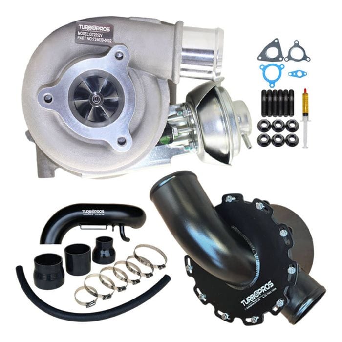Upgrade Turbo, Airbox And Piping Kit For Nissan Patrol Zd30 3.0l
