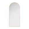 Astin Sinclair 1800 x 800mm Brushed Brass Arched Full Length Mirror