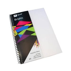 Quill Brights Visual Art Diary A3 (60 leaves) (Frosted)