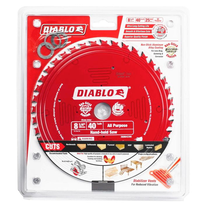 Diablo 209mm 40T Circular Saw Blade For All Purpose