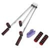 NNEOBA 3-Bar Leg Stretcher 6-Hole Adjustment Red