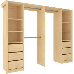 Lugna 2400mm Sand Built In Pack 6