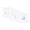 6PK Braz Siena Image Photo Document Display Frame 15x20cm White