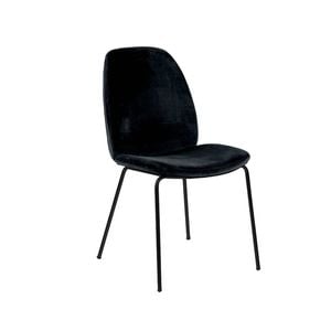 Modern Furniture ADELIA Dining Chair 91x58.5cm - Black Velvet