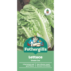Fothergill's Green Cos Lettuce Vegetable Seeds