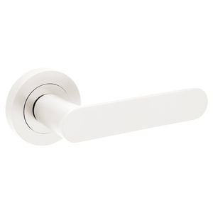Zanda 65mm White Duke Dummy Set Concealed Fix