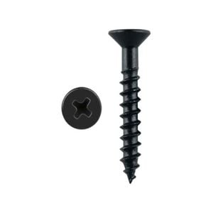 Pinnacle 3.5 x 20mm Black Countersunk Timber Screw - 300 Pack