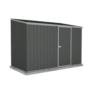 Absco Sheds 3.0 x 1.52 x 2.08m Monument Space Saver Single Door Garden Shed