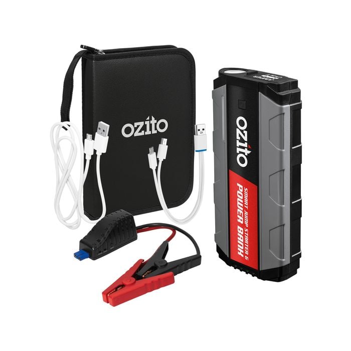 Ozito 400 Amp Jump Starter And Power Bank