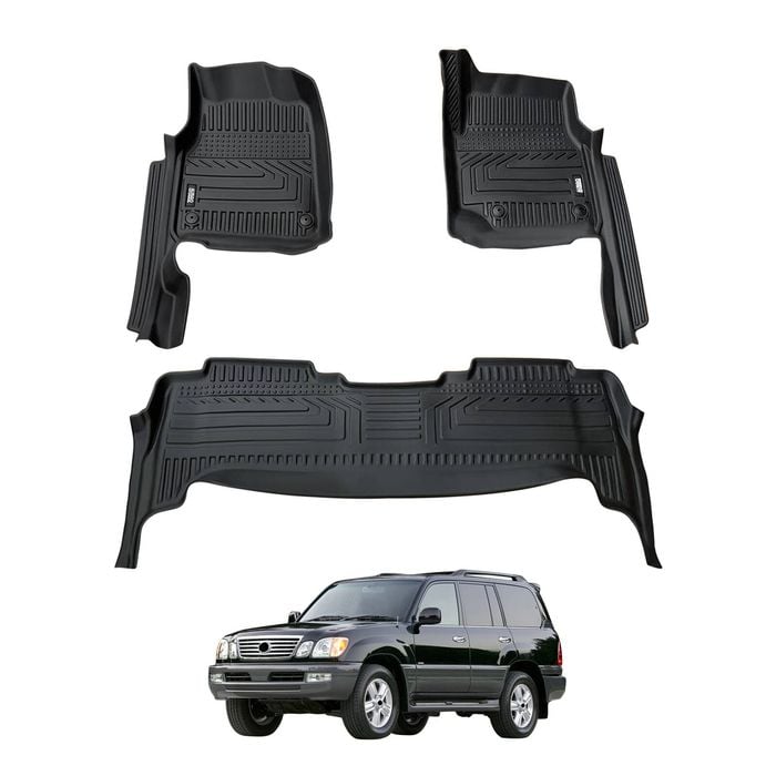 AUSGO Car Floor Mats for Lexus LX470 LX Series 1998-2007 All-Weather Floor Liners