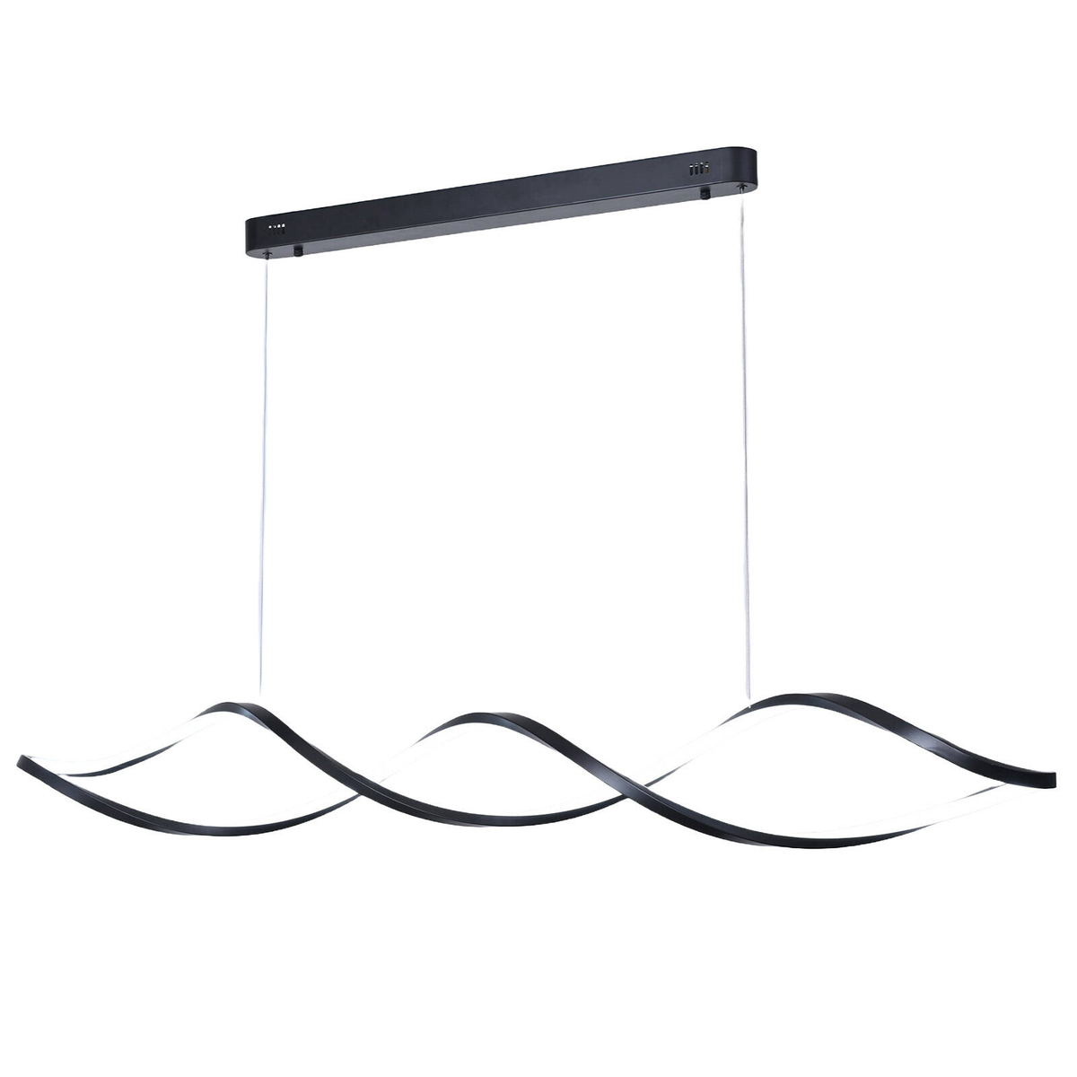 Vencha Kingston 50w Tri-Colour LED Pendant Light - Black - Bunnings ...