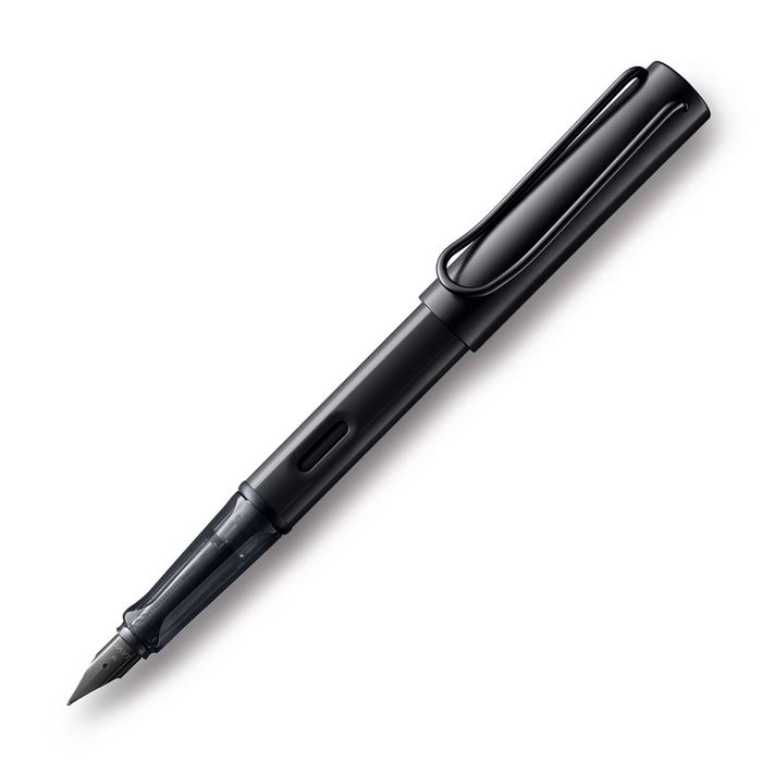 Lamy Al-star Lightweight Polished Stainless Steel Nib Medium Fountain Pen Black