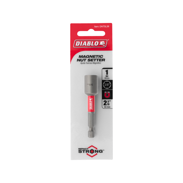 Diablo 3/8" 65mm Magnetic Nut Setter